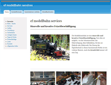 Tablet Screenshot of modellbahntreff.ch